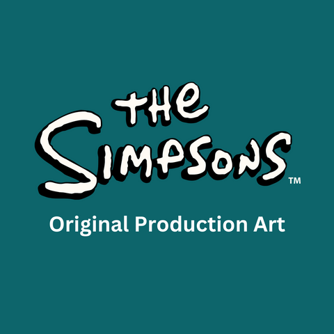 The Simpsons Production Art