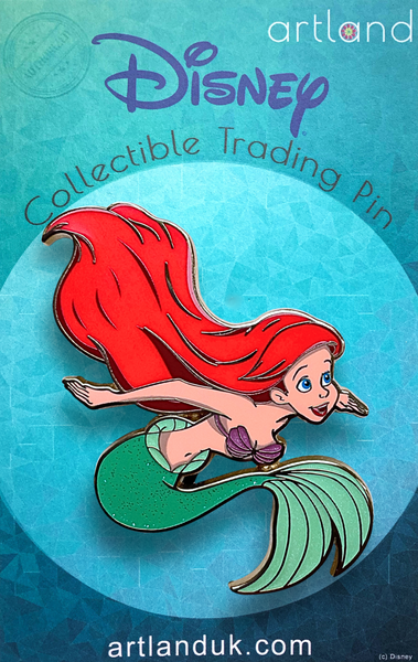 Ariel & Triton Cut Out Duo