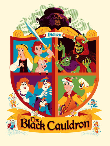 The Black Cauldron Crest