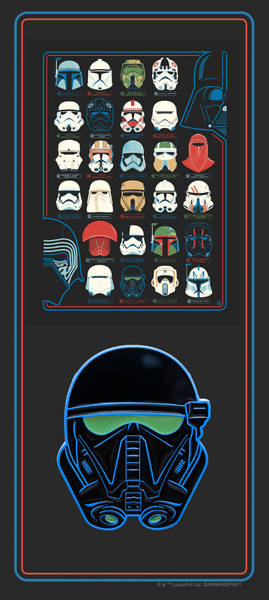 Helmets: Death Trooper Collectible Pin