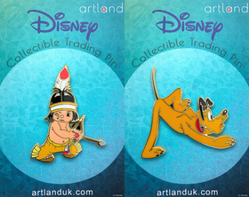 Pluto and Little Hiawatha Set