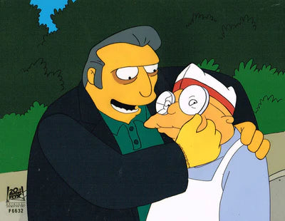 The Twisted World of Marge Simpson - Cel & Drawing Bundle