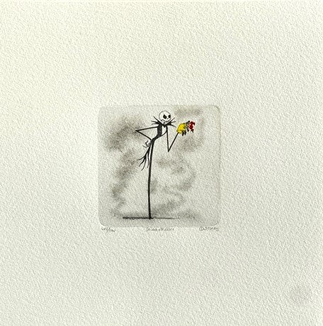 Jack Skellington #4 Etching