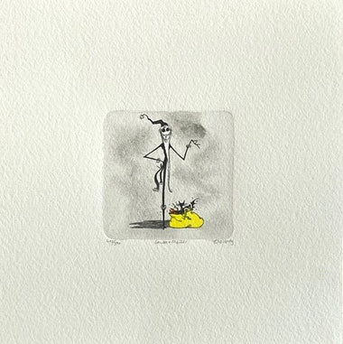 Jack Skellington #5 Etching