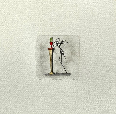 Jack Skellington #10 Etching