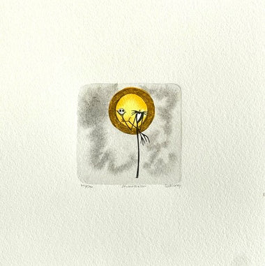 Jack Skellington #3 Etching