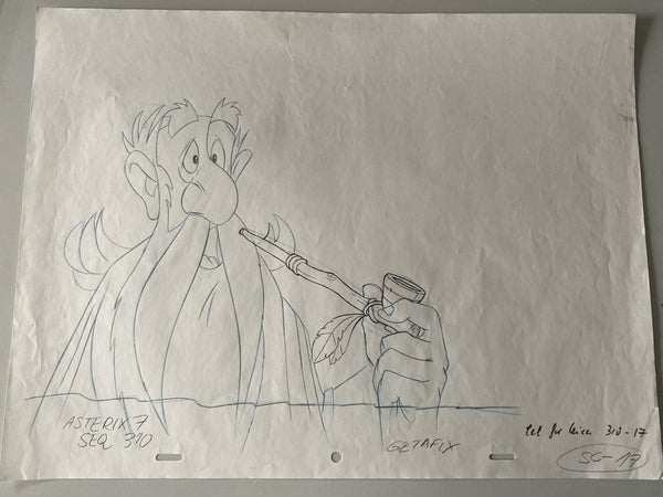 Asterix in America Original Production Art