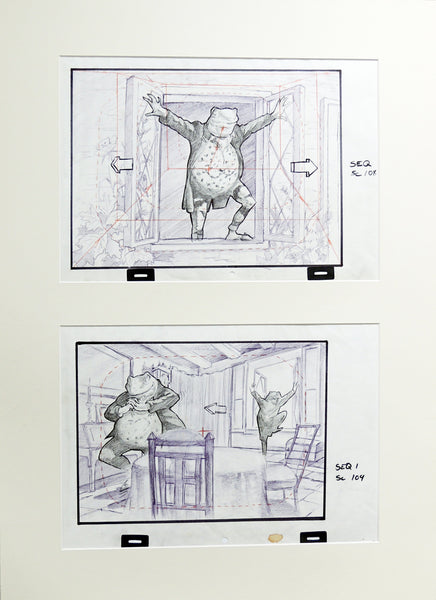 The Tale of Mrs. Tiggy-Winkle and Mr. Jeremy Fisher - Camera Layout