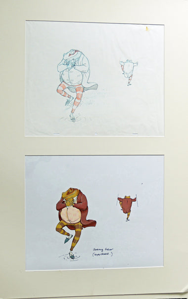 The Tale of Mrs. Tiggy-Winkle and Mr. Jeremy Fisher - Model Cel