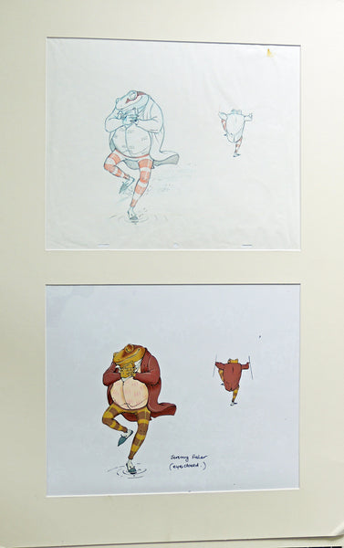 The Tale of Mrs. Tiggy-Winkle and Mr. Jeremy Fisher - Model Cel