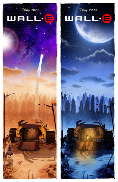Wall-E Duo Art - Day and Night