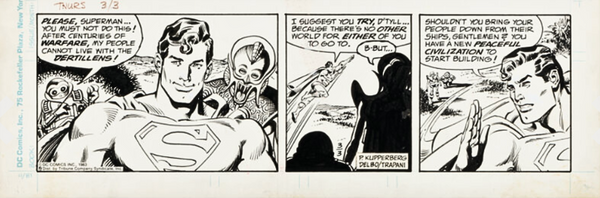 Superman Comic Strip