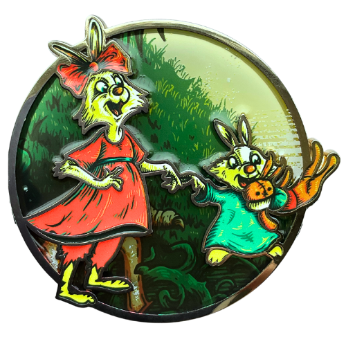 Sis Bunny and Tagalong - On Alert!