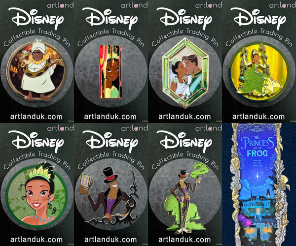 Princess & Frog Complete Set of 8