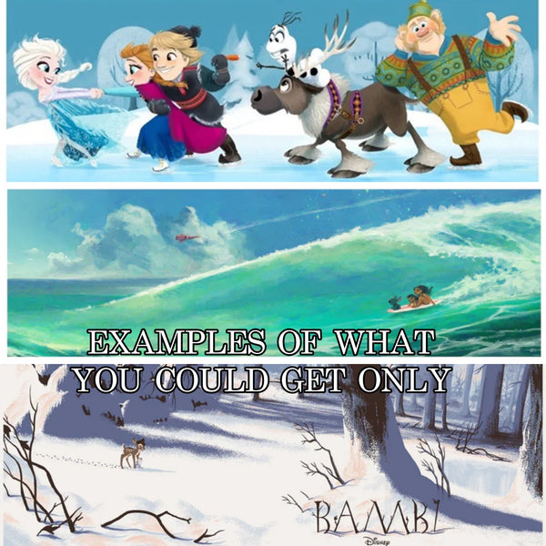 Disney Mystery Art Tube!