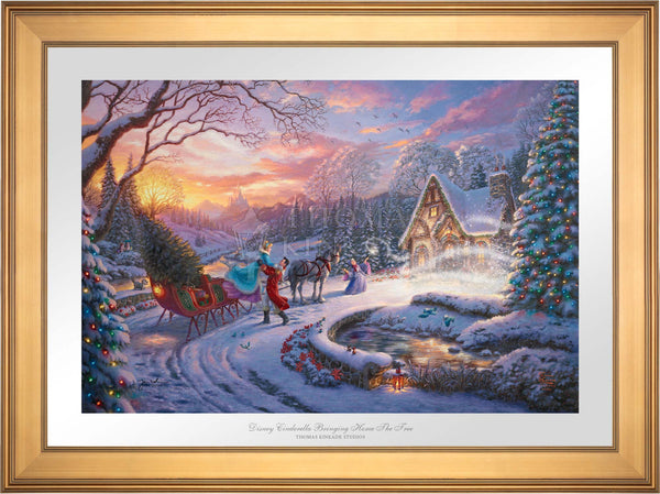 Disney Cinderella Bringing Home the Tree