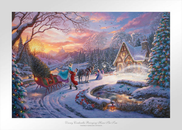 Disney Cinderella Bringing Home the Tree