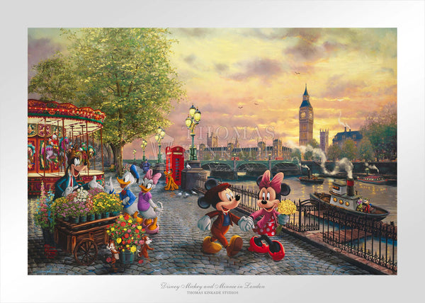 Disney Mickey and Minnie in London