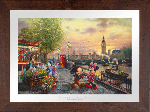 Disney Mickey and Minnie in London
