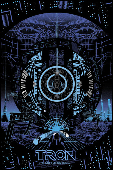 Raid71 "Tron" - Blue Foil Variant