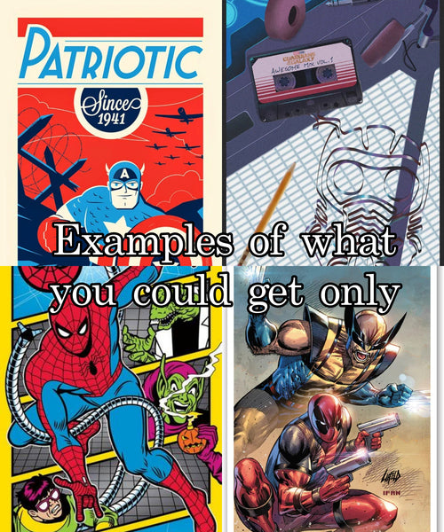 DC/Marvel Mystery Art Tube!