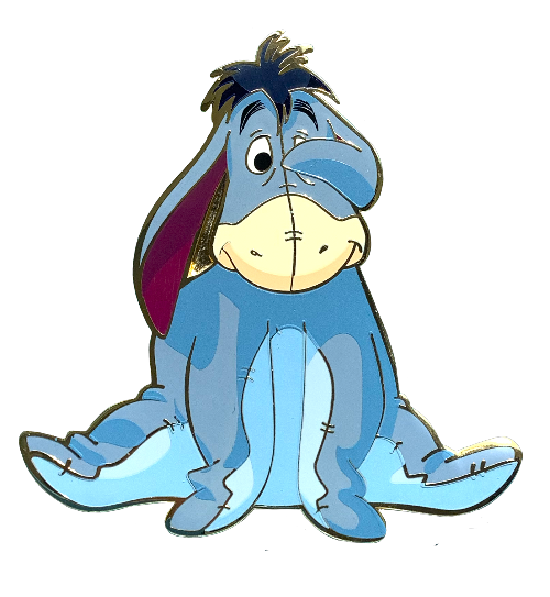 Shy Eeyore - on alert!