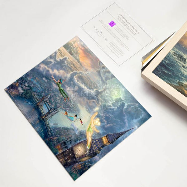 Tinker Bell and Peter Pan Fly to Neverland