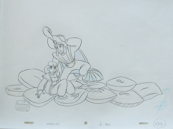 Aladdin, Jasmine & the Genie