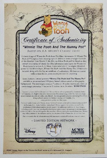 Winnie the Pooh & the Hunny Pot - Retired Edition