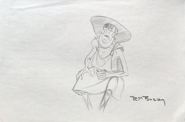 Hercules Head Animator Signed Model Sheets