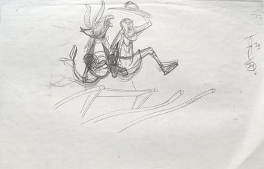 Hercules Head Animator Signed Model Sheets