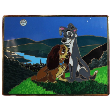Studio Art Archives Series - Moonlight Romance - Lady and the Tramp