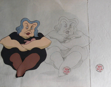 Mother with Pink