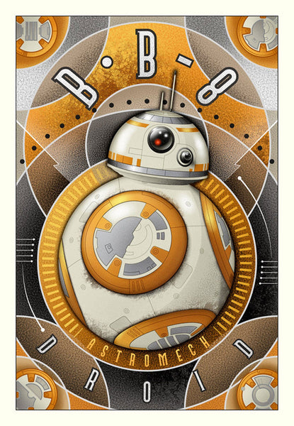 BB-8 Astromech Droid - Canvas Small