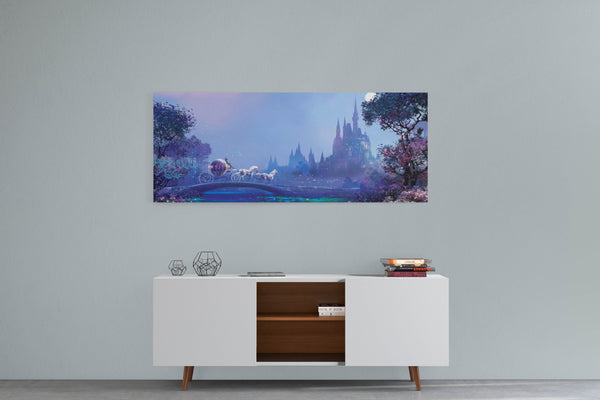 Race Through the Night - Canvas