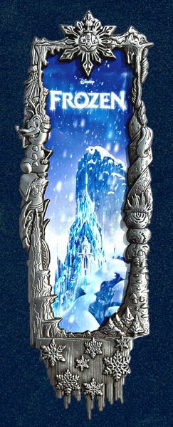 Frozen Framed Pin