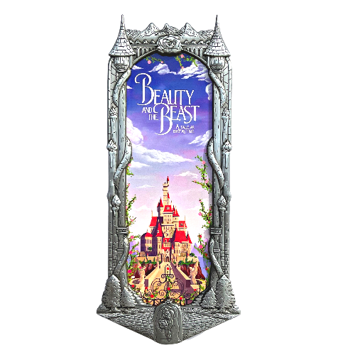 Beauty and the Beast Framed Pin
