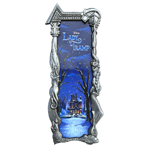 Lady and the Tramp Framed Pin