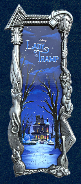 Lady and the Tramp Framed Pin