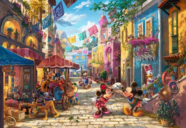 Disney Mickey and Minnie in Mexico