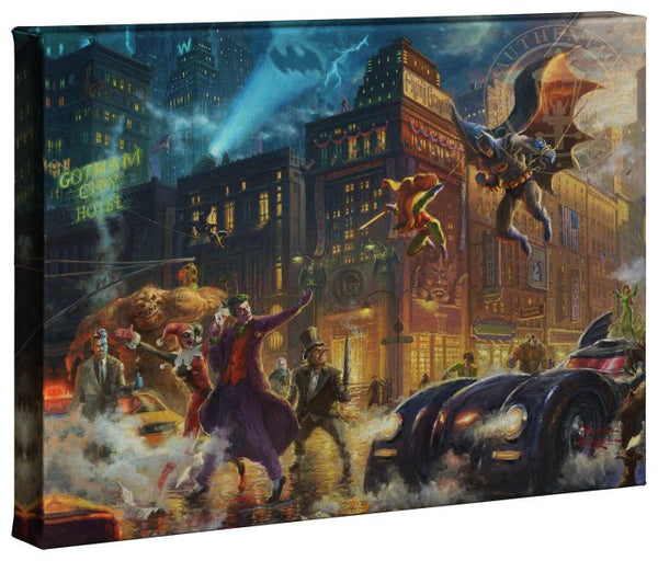 The Dark Knight Saves Gotham City