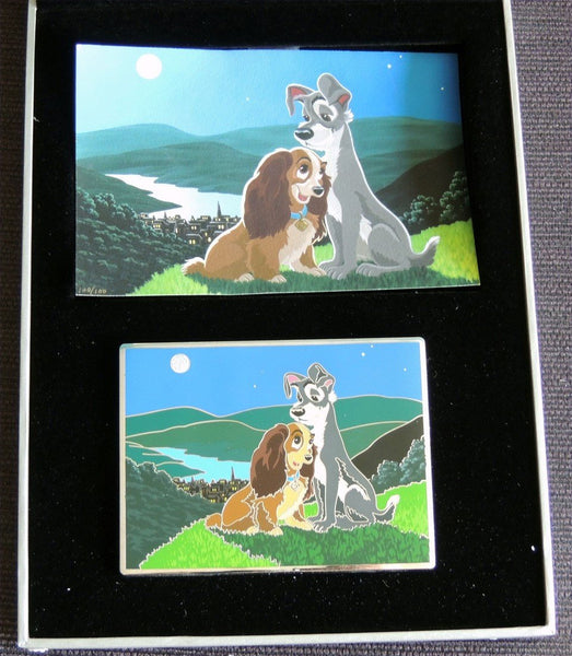 Studio Art Archives Series - Moonlight Romance - Lady and the Tramp