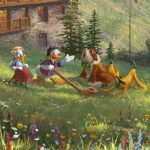 Mickey and Minnie in the Alps