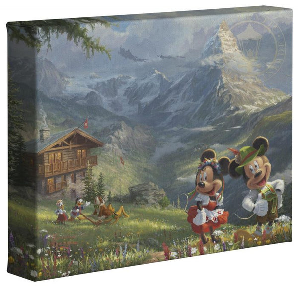 Mickey and Minnie in the Alps