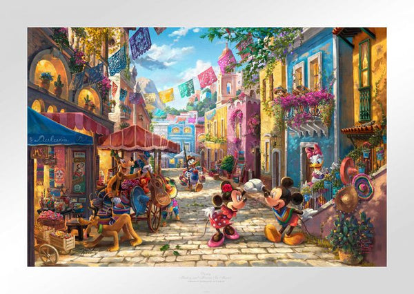Disney Mickey and Minnie in Mexico